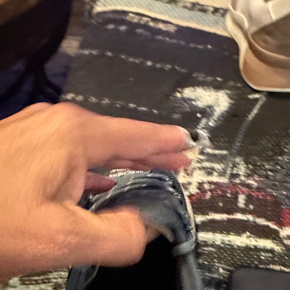 Skechers women  Athletic Shoes - Dark Blue and Gray - Picture 4 of 6